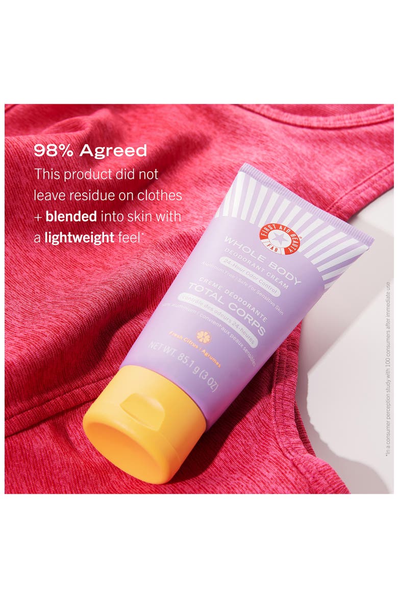 Whole Body Deodorant Cream, Alternate, color, NO COLOR