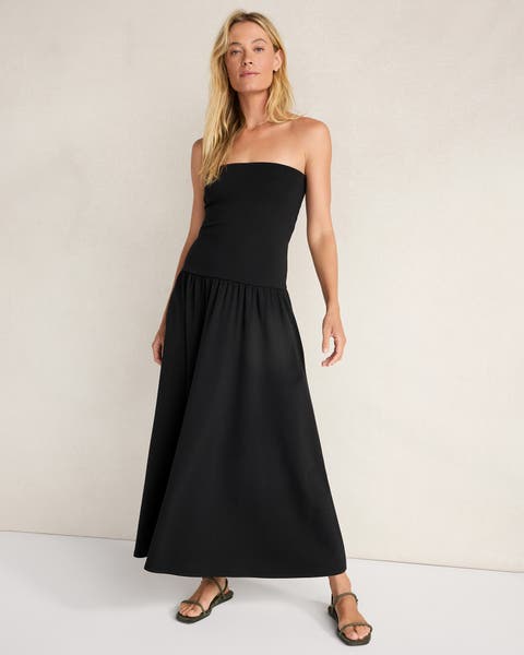 Organic Cotton Modal Strapless Dress