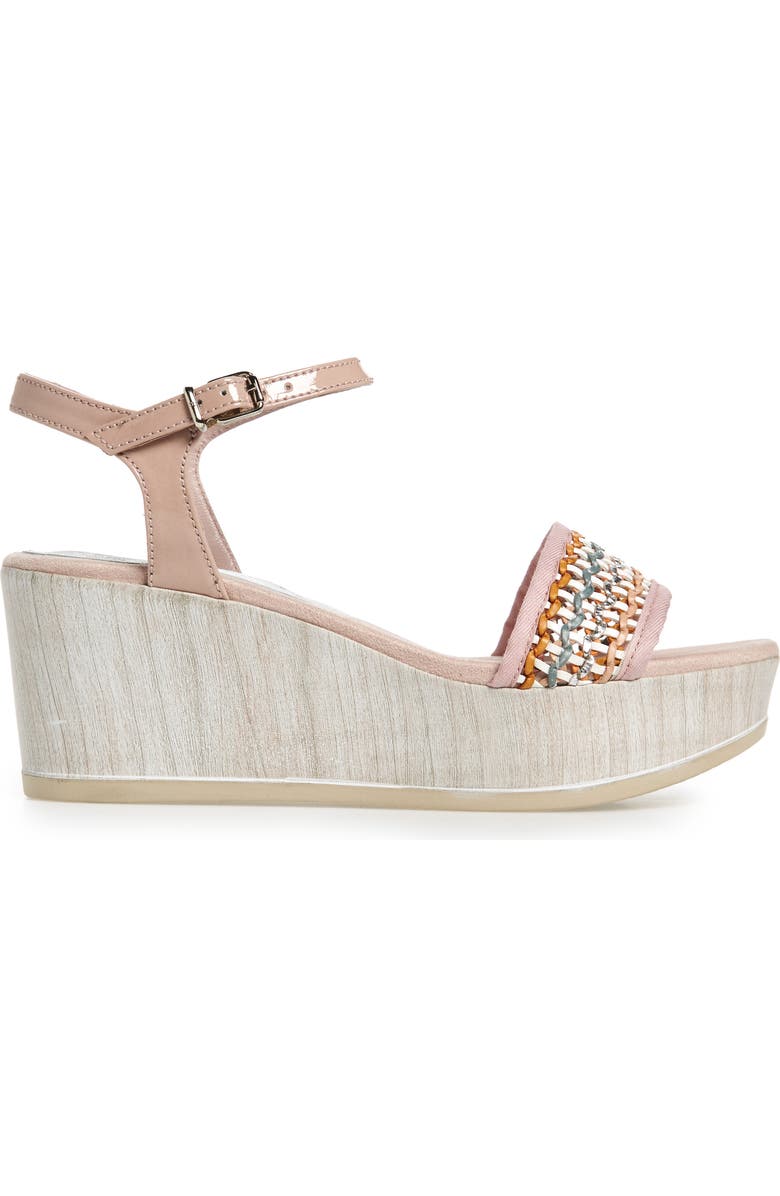Hispanitas Colbi Platform Wedge Sandal, Alternate, color,