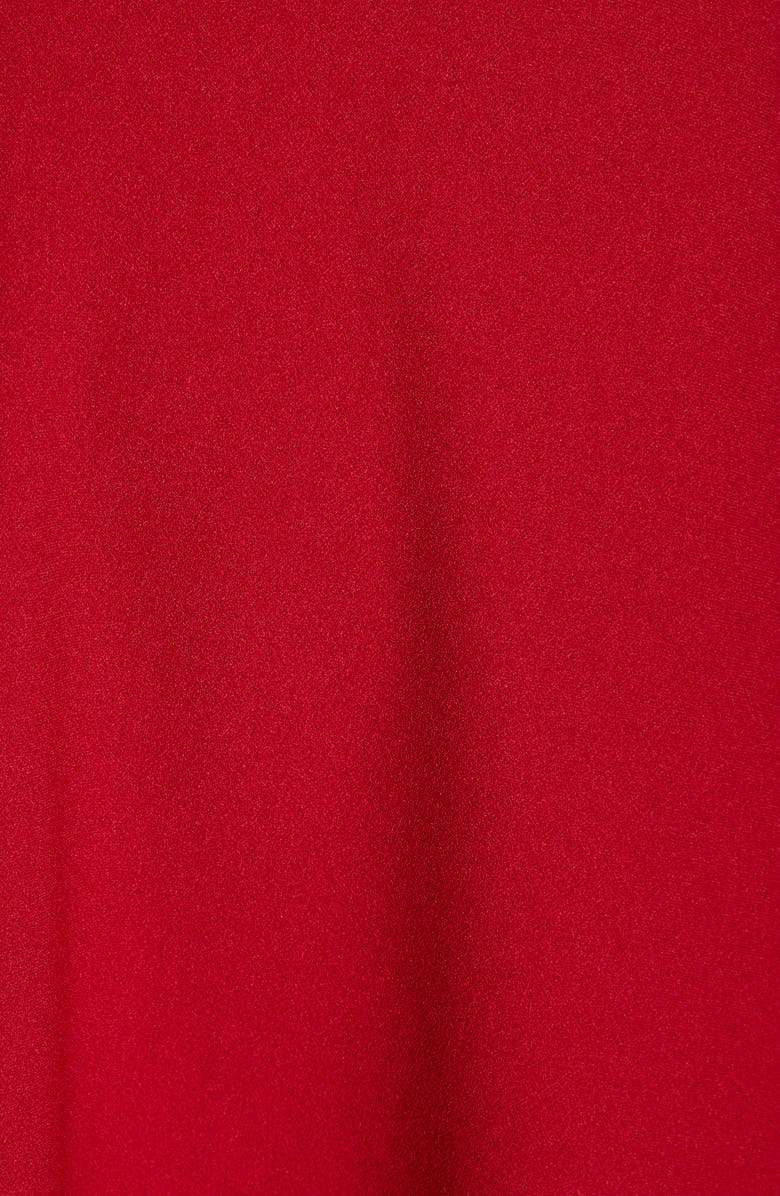 Speechless Scallop Plunge Neck High/Low Dress, Alternate, color,