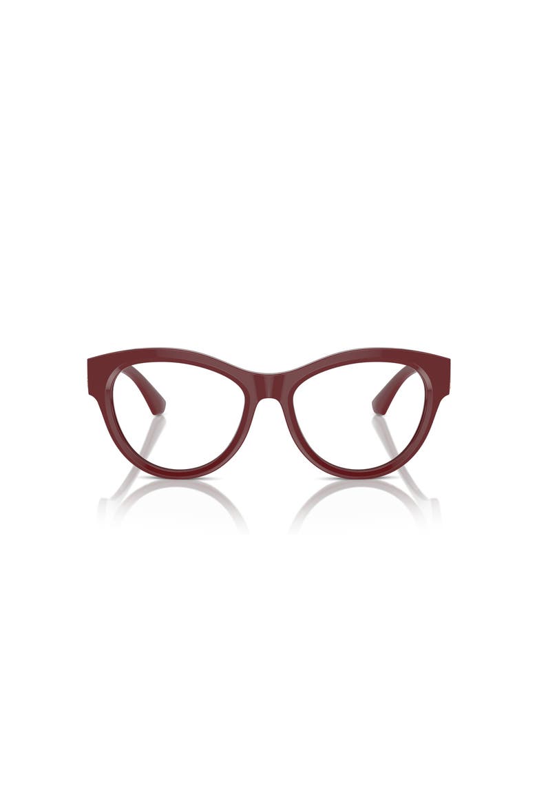 53mm Round optical glasses, Alternate, color, Red