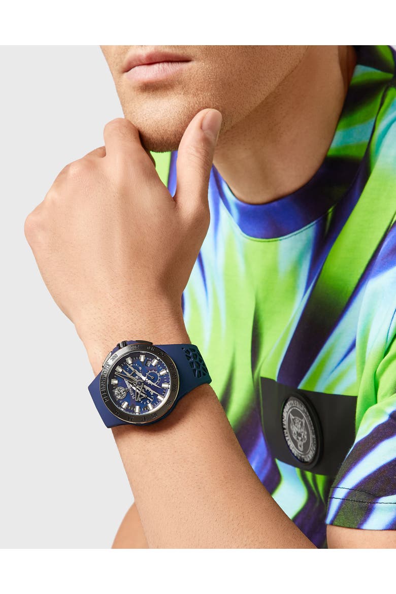 Watches Thunderstorm Chrono Men, Alternate, color, blue/greysteal