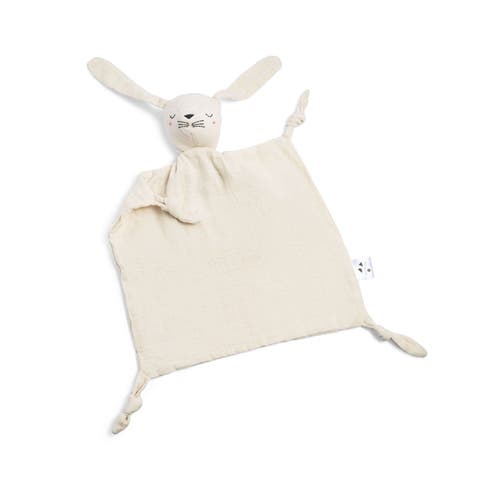 Pocket Pals Organic Cotton Lovey Toy with Contrast Fern Pocket