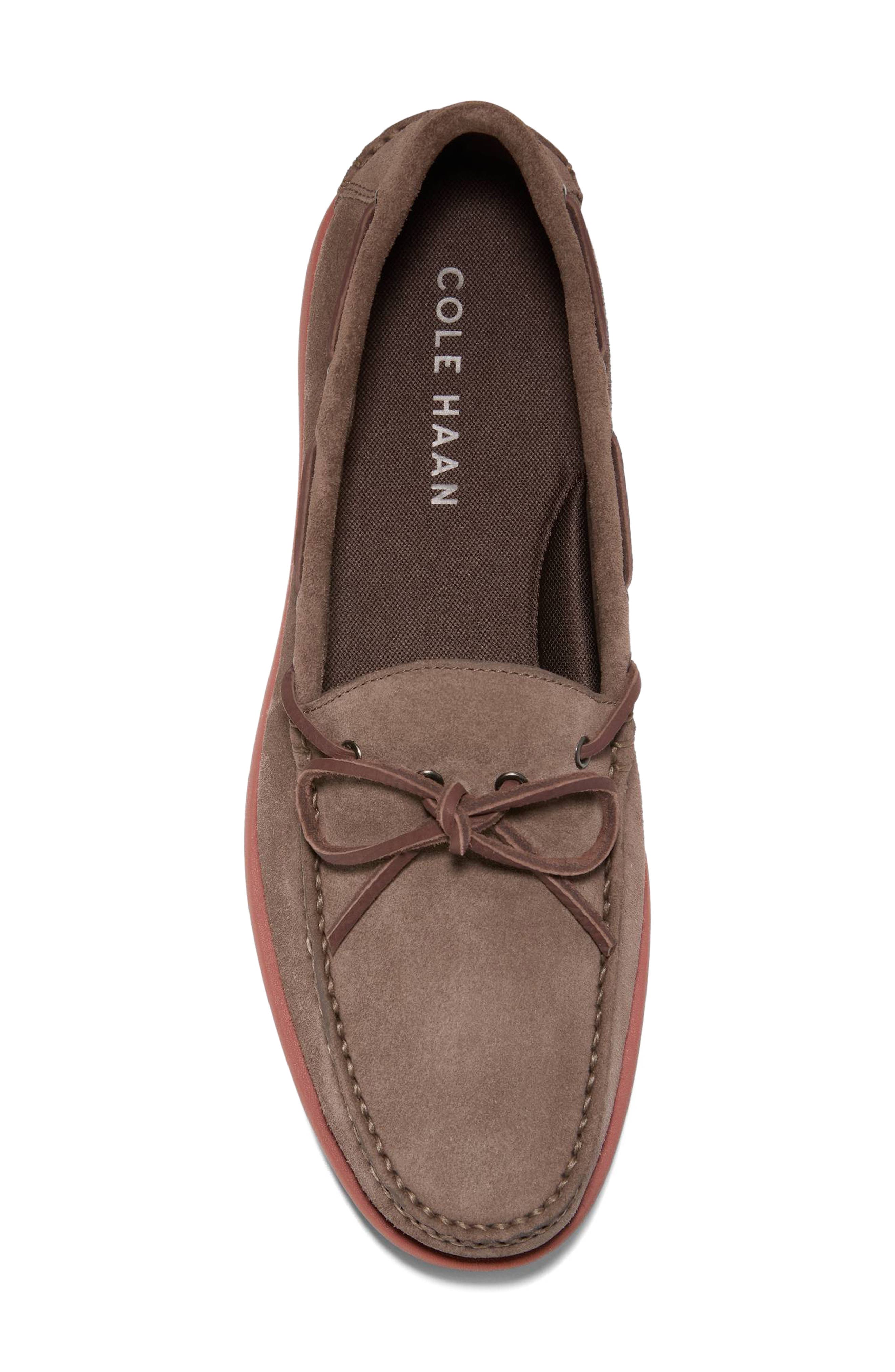 Cole Haan Brower Boat Shoe, Alternate, color, Lava Suede