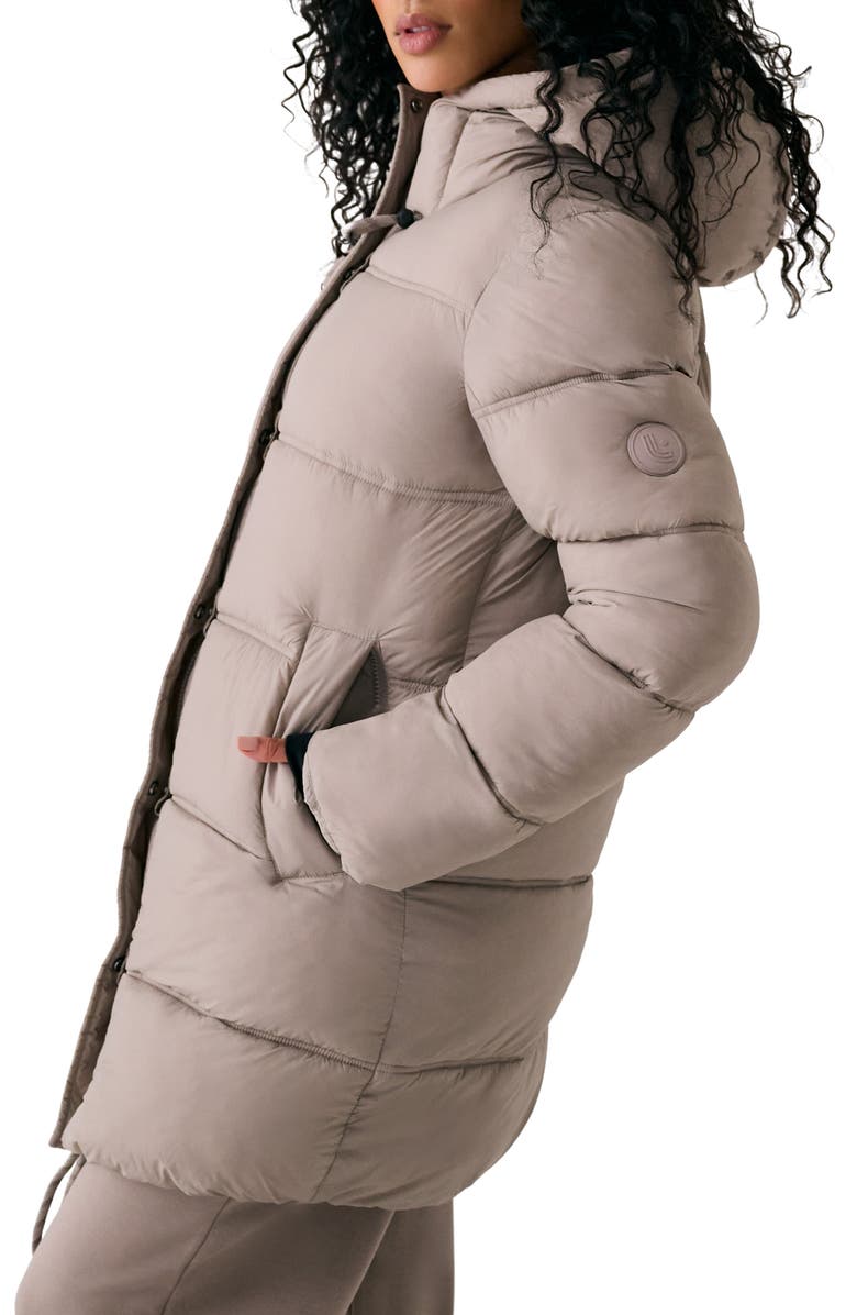 Lole PrimaLoft<sup>®</sup> Puffer Jacket, Alternate, color, Pebble