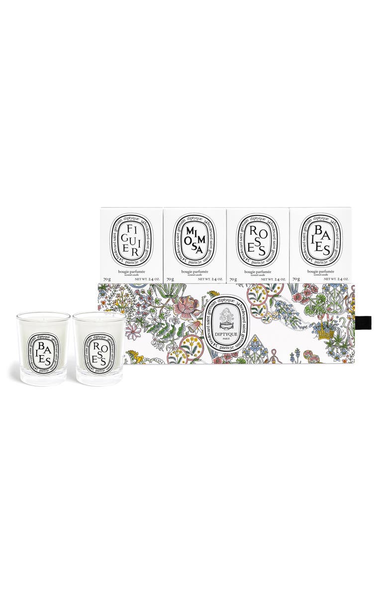 Diptyque 4-Piece Discovery Candle Gift Set $168 Value, Alternate, color,