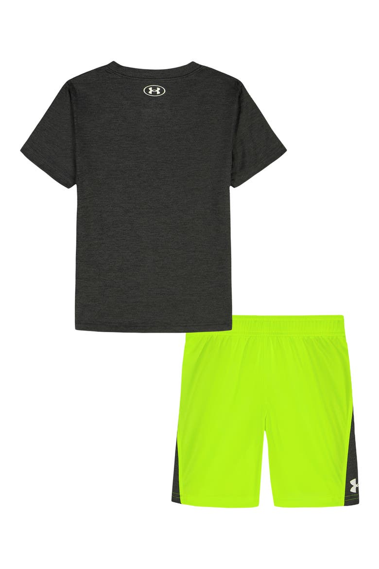 UA Tech™ Twist Logo Graphic T-Shirt & Shorts Set, Alternate, color, BLACK