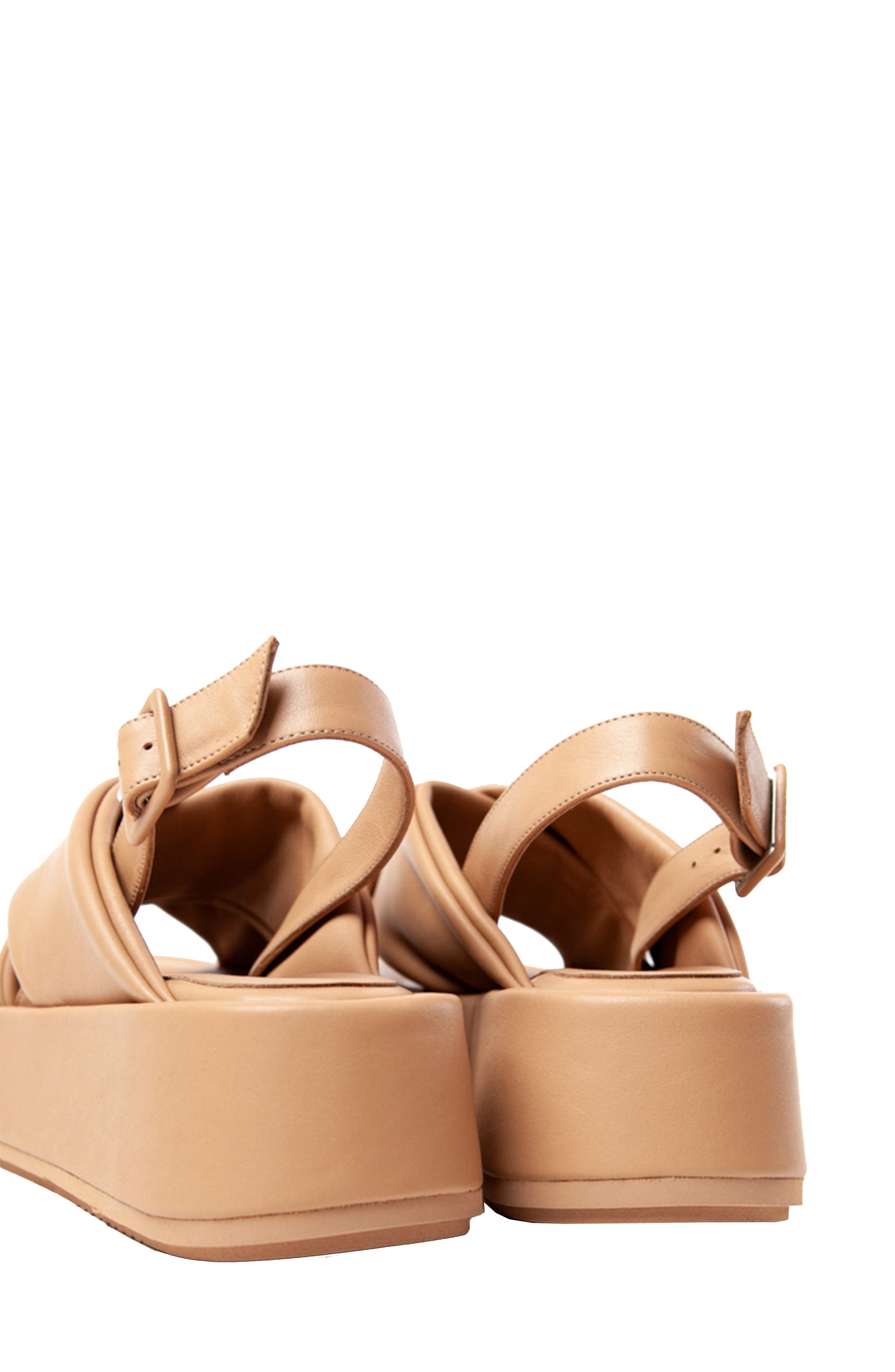 Barbra Platform Slingback Sandal, Alternate, color, NOCCIOLA