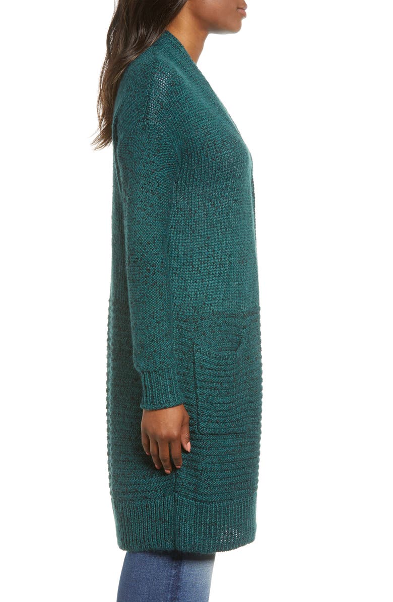 Caslon<sup>®</sup> Mixed Stitch Long Cardigan, Alternate, color, 