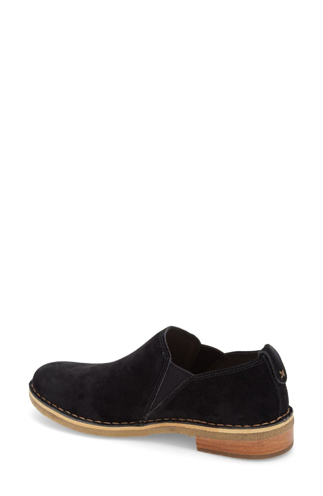 Australia 'Camellia' Slip-On, Alternate, color, BLACK