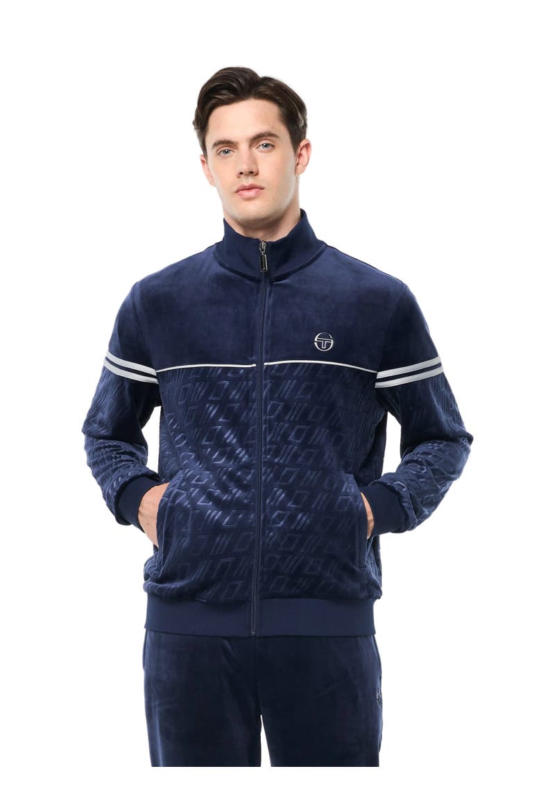 Bandiera Track Jacket, Main, color, MARITIME BLUE