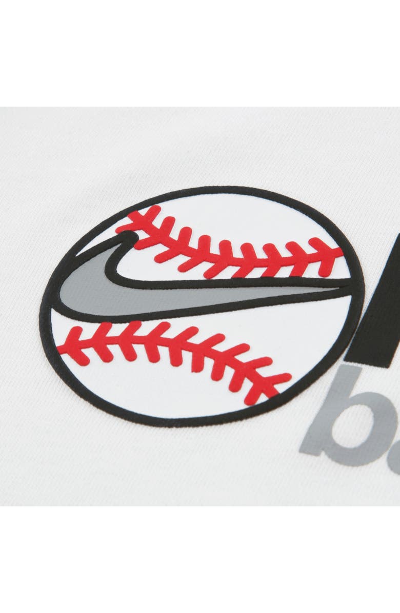 Nike Baseball Graphic Print T-Shirt & Shorts Set, Alternate, color, Black