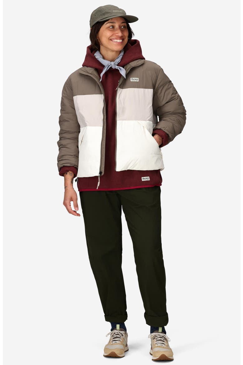 Ares 700 Fill Power Down Jacket, Alternate, color, CLAYSTONE/BIRCH BARK/PEARL