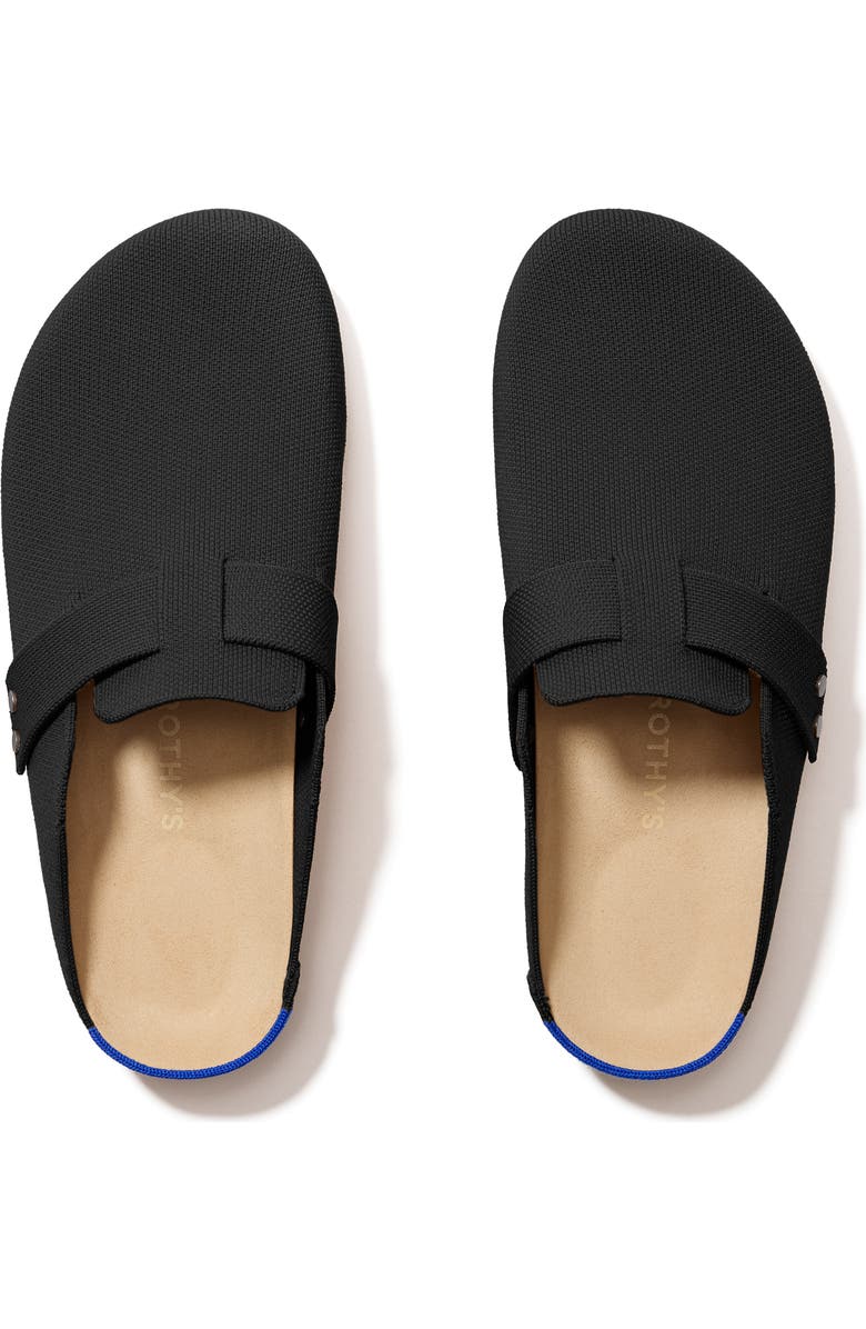 Rothy's The Men's Clog, Alternate, color, Soft Black