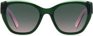 Kate Spade New York yolanda 51mm polarized gradient cat eye sunglasses