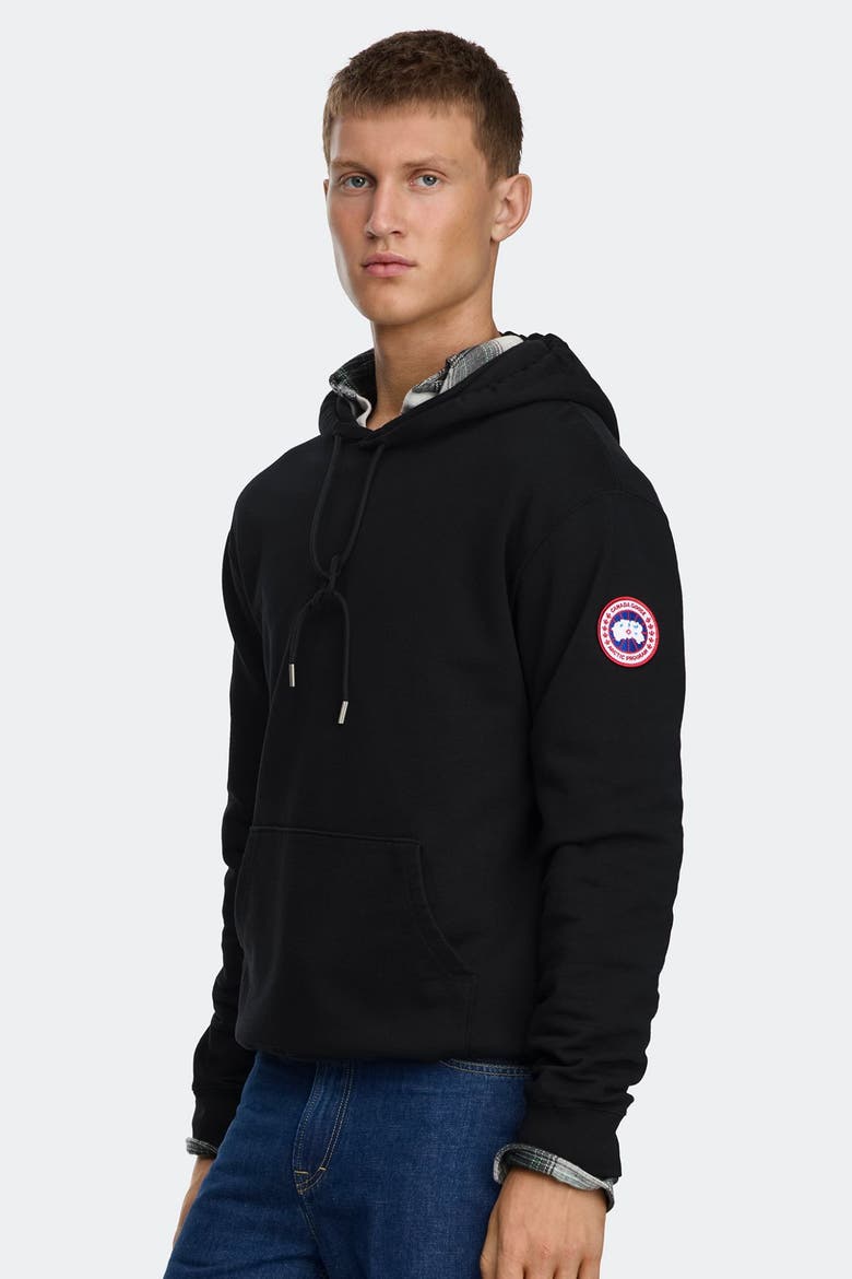 Loon Hoodie, Alternate, color, Black