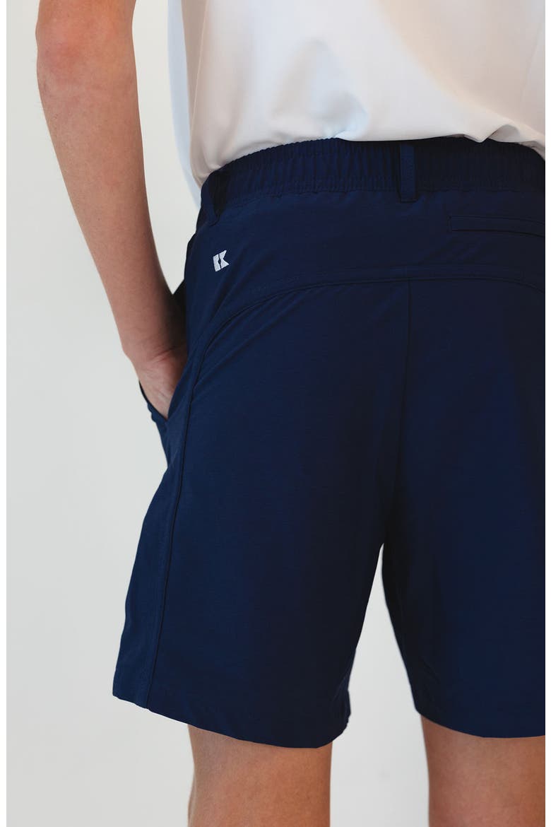 Boys Dress Short, Alternate, color, Navy