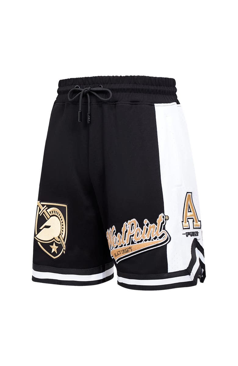 PRO STANDARD Men's Pro Standard Black Army Black Knights Script Tail DK 2.0 Shorts, Alternate, color, Black