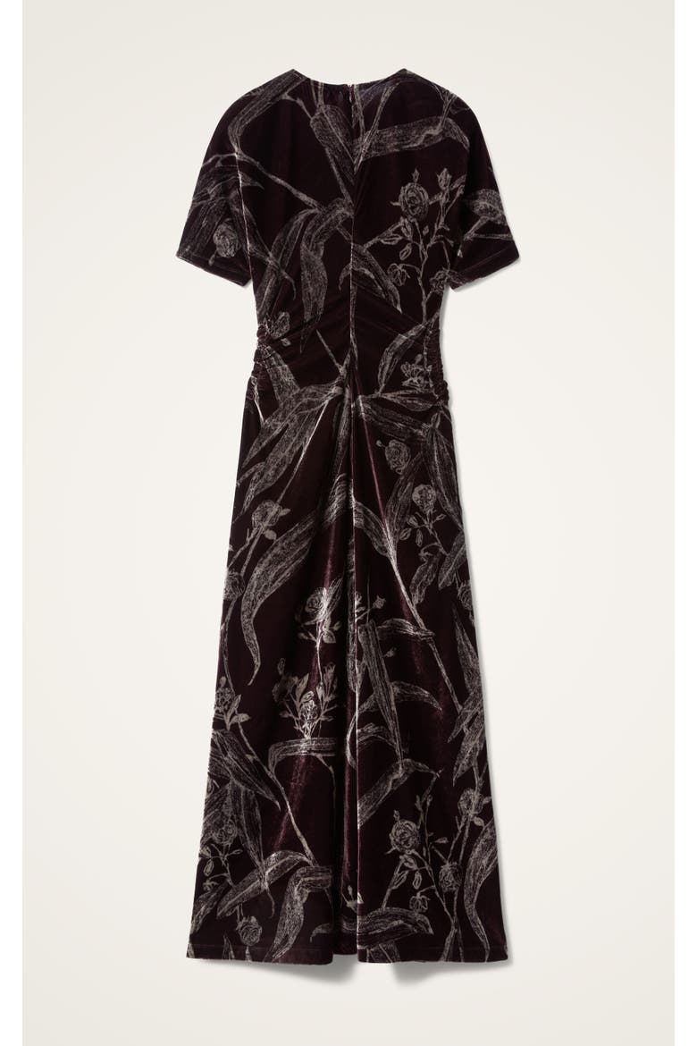 Angelica Dress, Alternate, color, Bamboo Burgundy