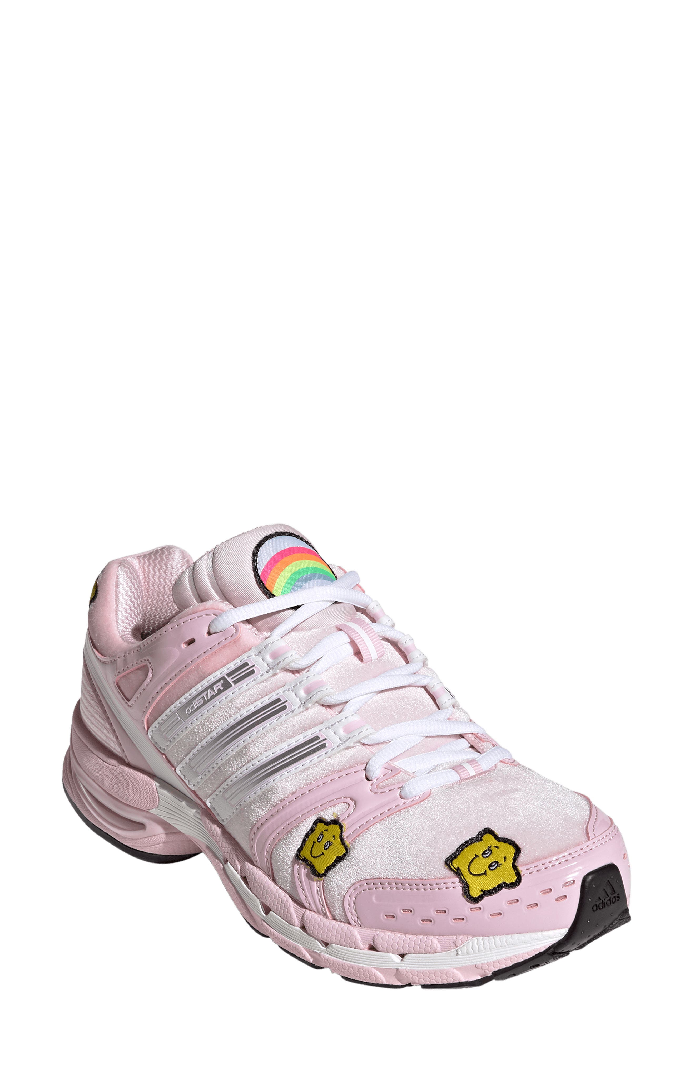 x Care Bears Adistar Control Sneaker, Main, color, CLEAR PINK/ WHITE/ PINK