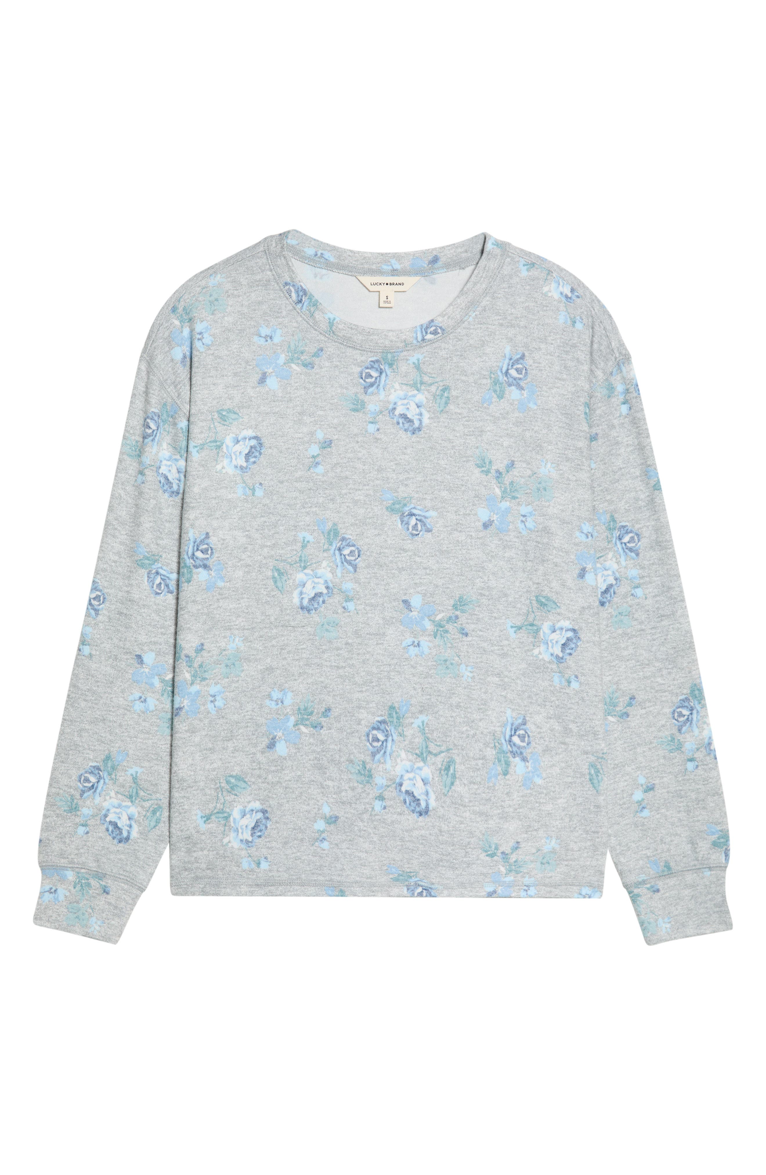selected HEATHER GREY FLORAL
