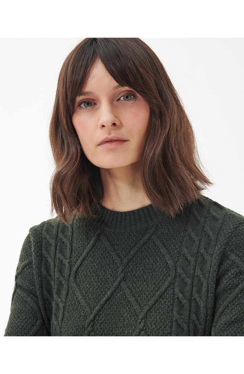 Barbour Burne Long Sleeve Wool Blend Sweater Dress, Alternate, color, 