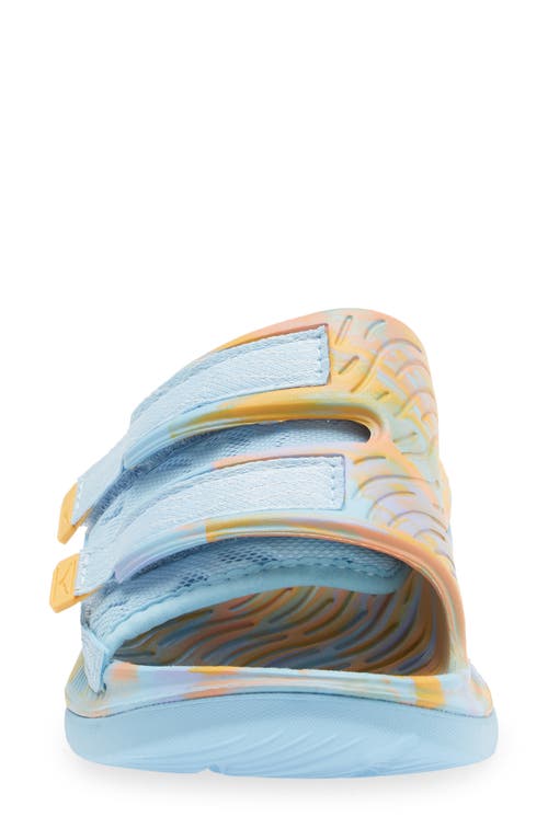 Hoka Gender Inclusive Ora Luxe Slide Sandal In Summer Song/amber Yellow