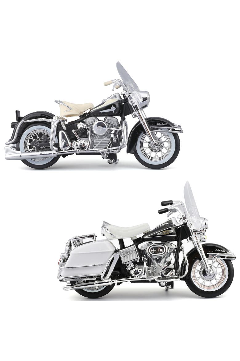 Duos 60s Motorcycle Set Collectible Vehicles, Alternate, color, Multicolored