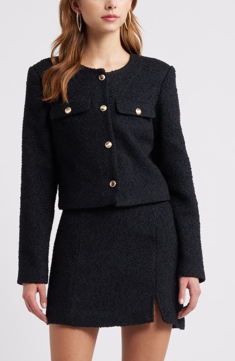 Nordstrom tweed jacket best sale