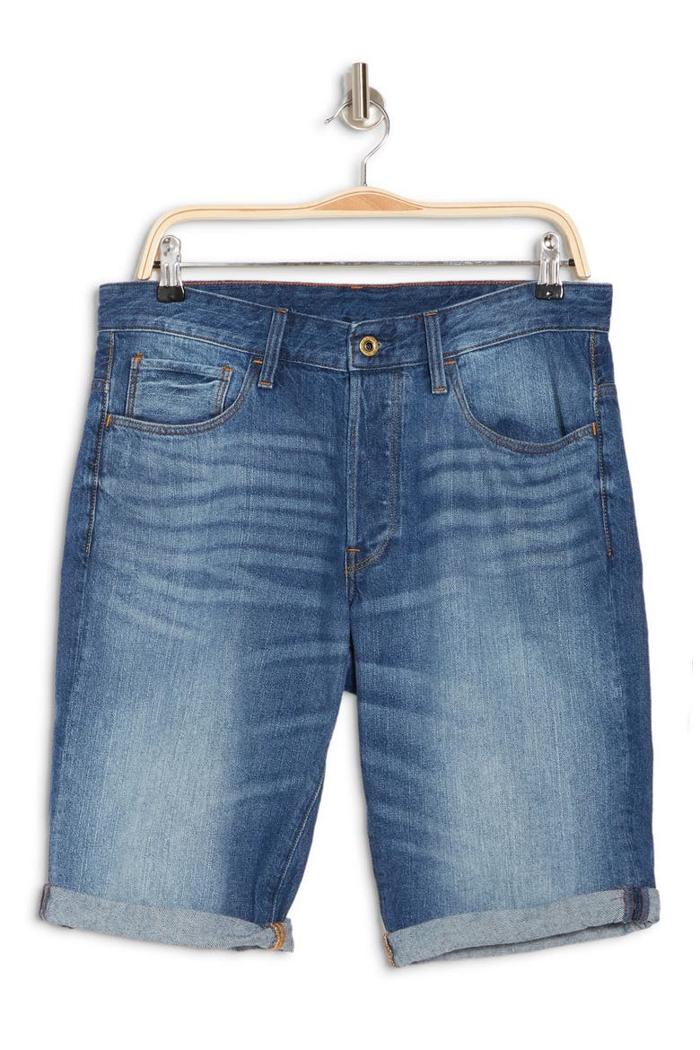 Slim Fit Denim Shorts, Alternate, color, MEDIUM AGED