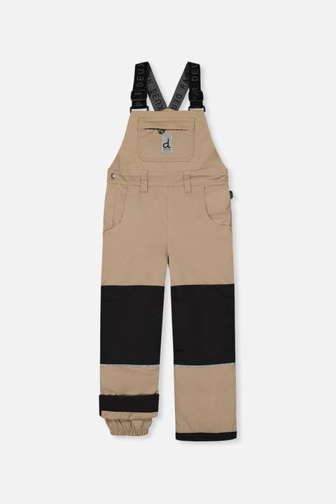 Play Adjustable Suspenders & Reinforced Knees Overall Snow Bib
