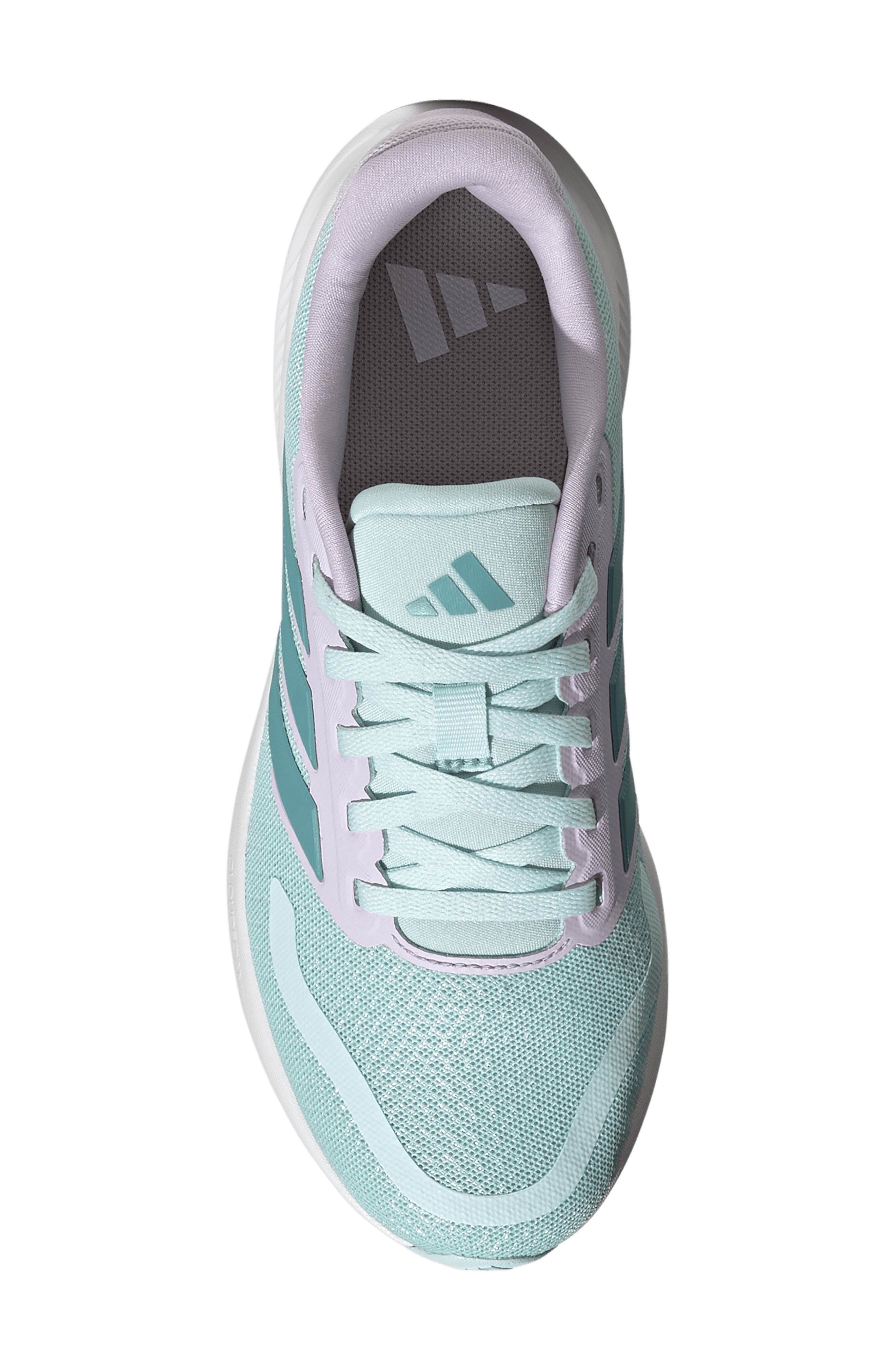adidas Kids' Run Falcon 5 Running Shoe, Alternate, color, Halo Mint/ Mint/ Lavender