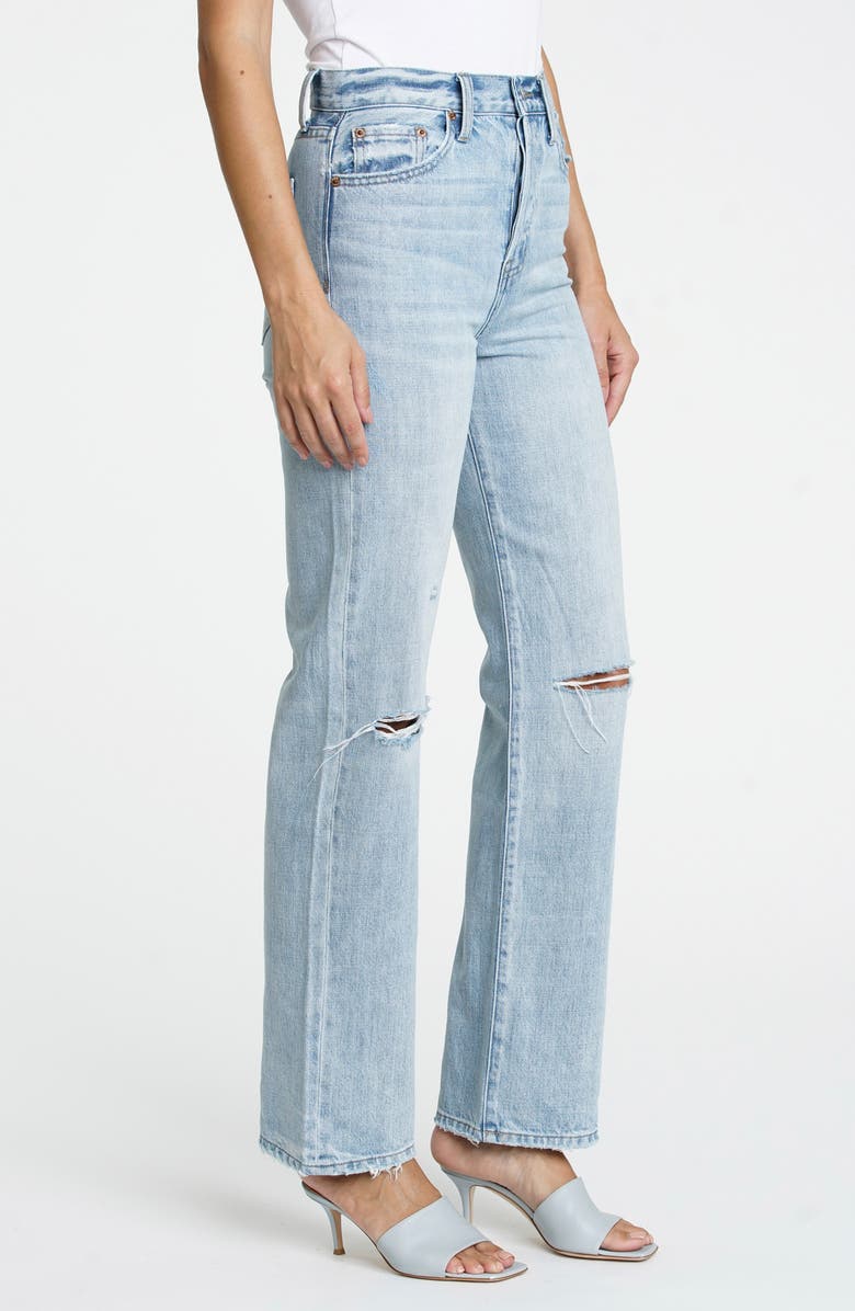 Pistola Cassie Super High Waist Straight Leg Jeans, Alternate, color, By My Side
