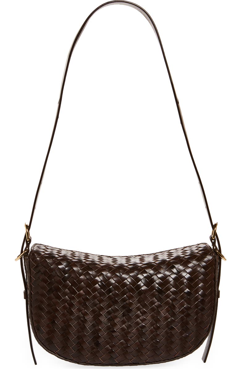 & Other Stories Braided Leather Shoulder Bag, Alternate, color,