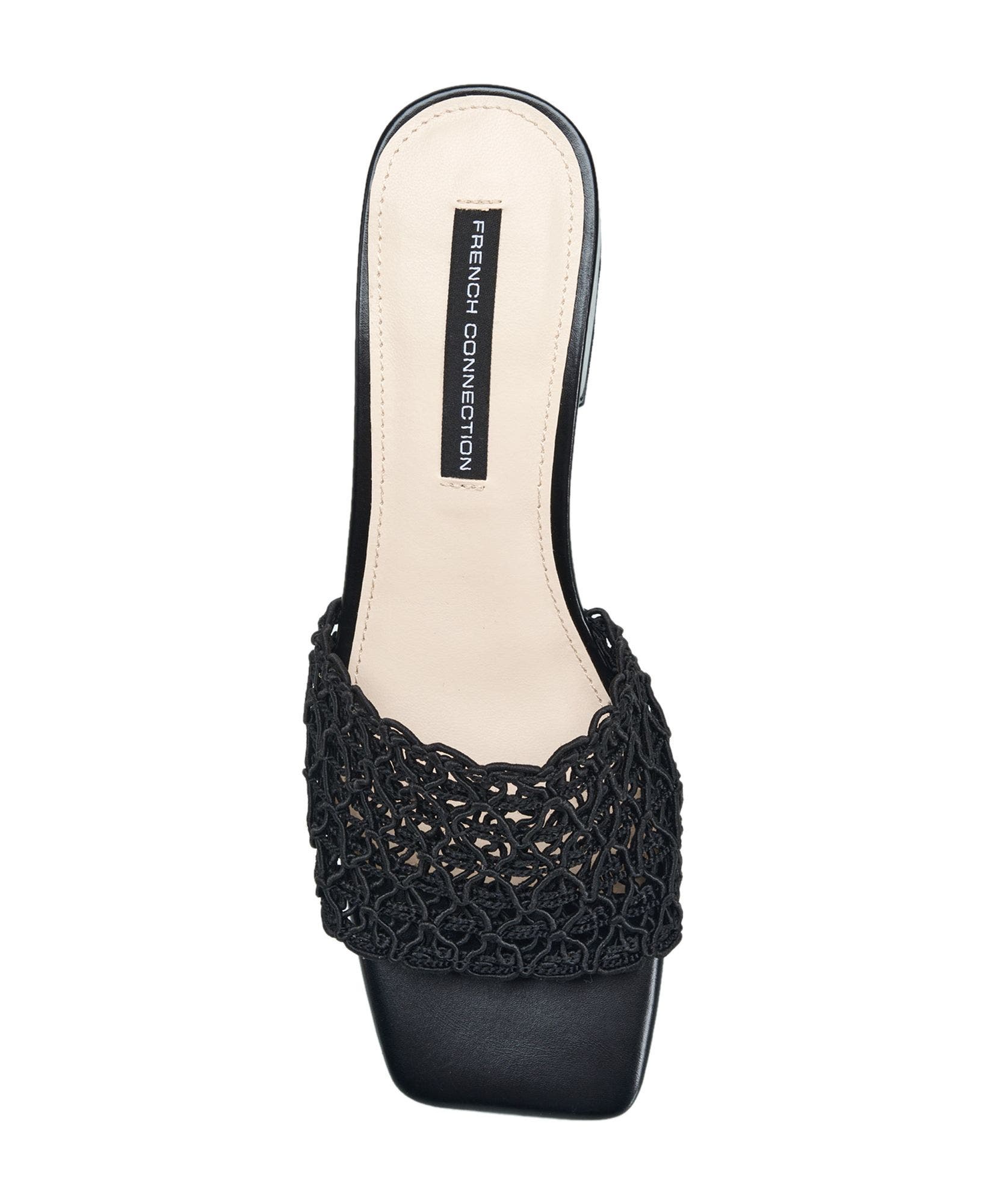 Waverly Woven Mule, Alternate, color, Black