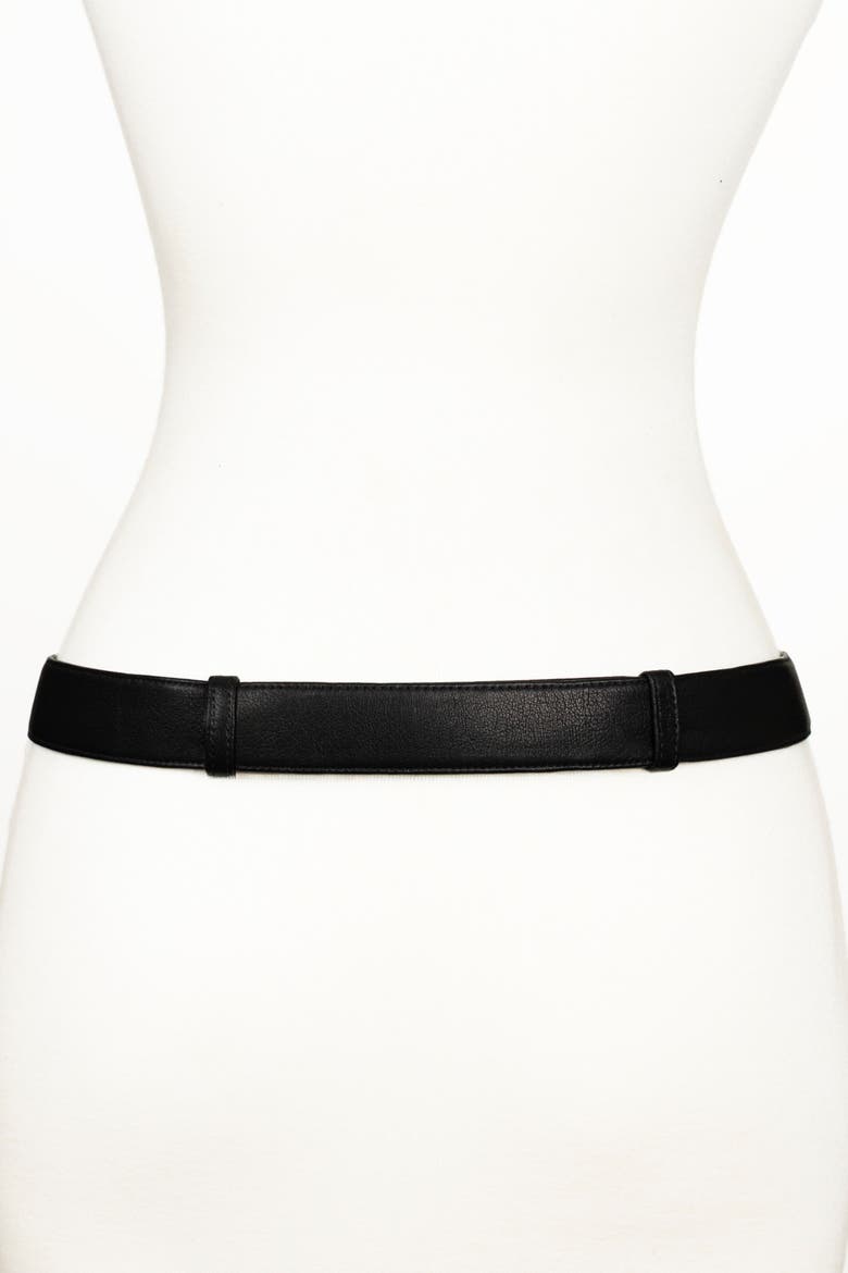 Corset Leather Belt, Alternate, color, Cognac