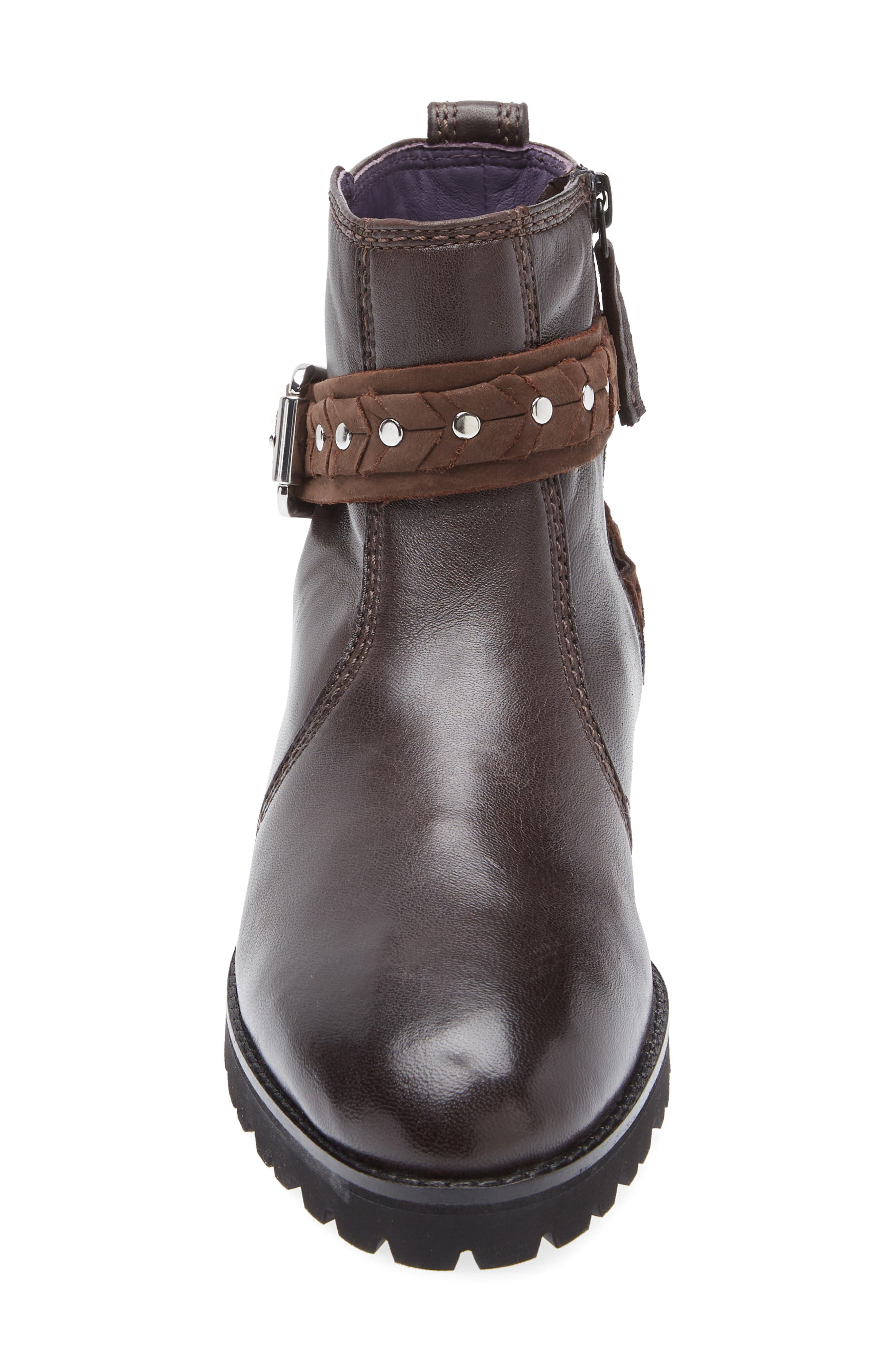 Nicolle Buckle Strap Bootie, Alternate, color, TMORO