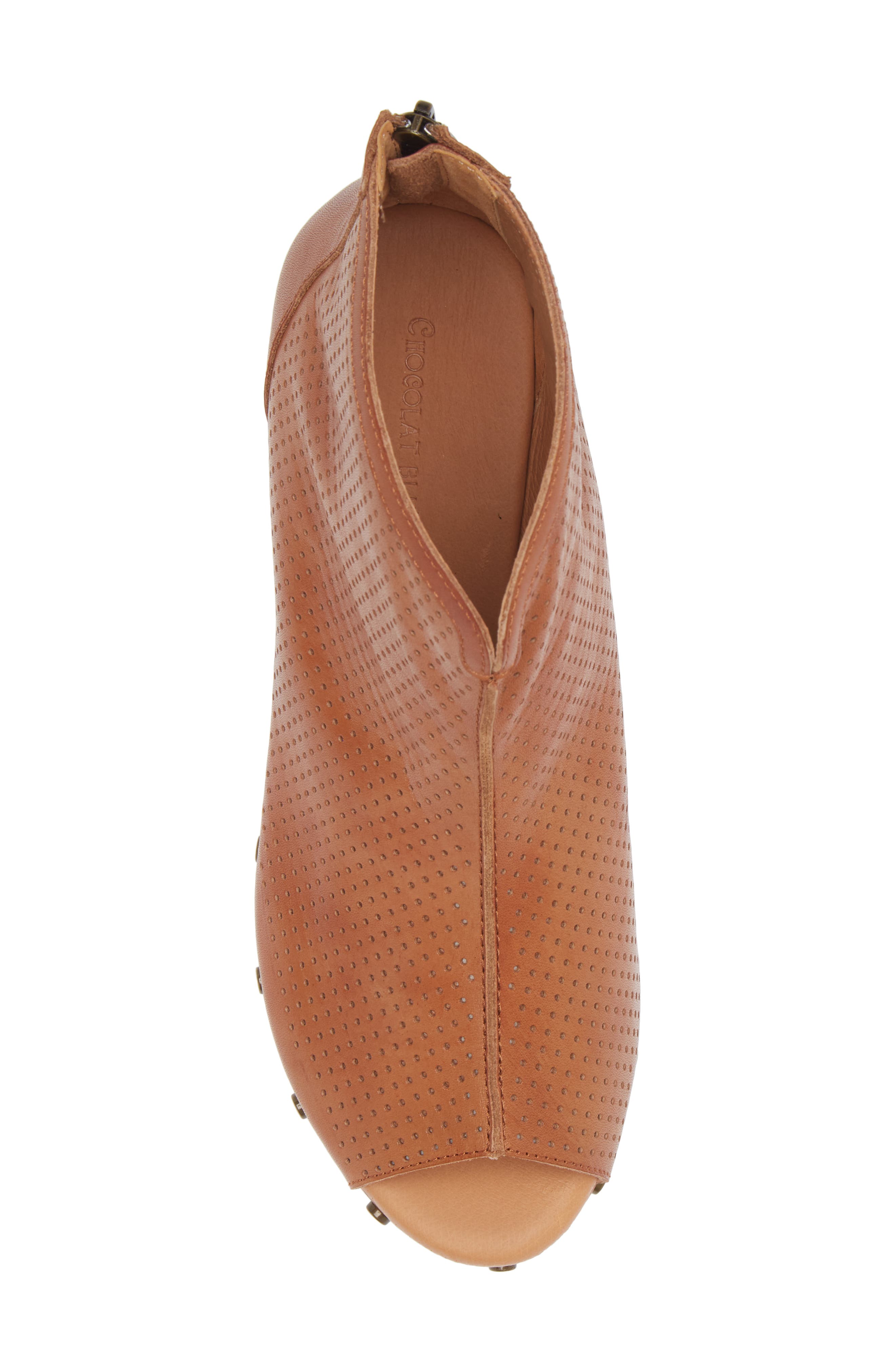 Chocolat Blu Goa Peep Toe Pump, Alternate, color, 