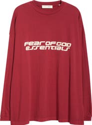 Fear of God Essentials '90s Long Sleeve Logo Graphic T-Shirt