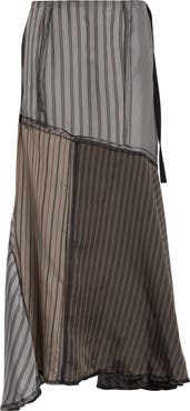 Maison Margiela Lining Patchwork Midi Skirt