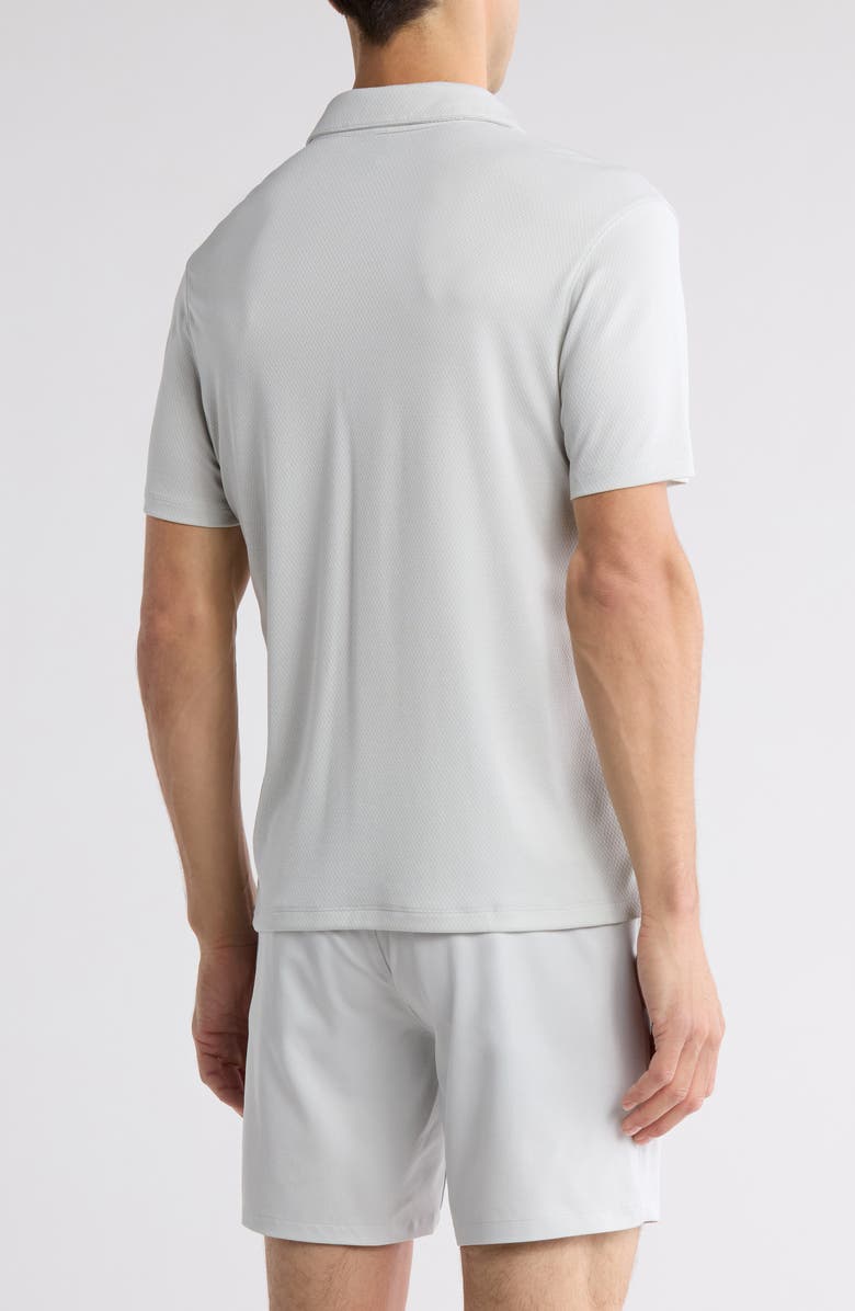 Z by Zella All Square Polo, Alternate, color, Grey Tile