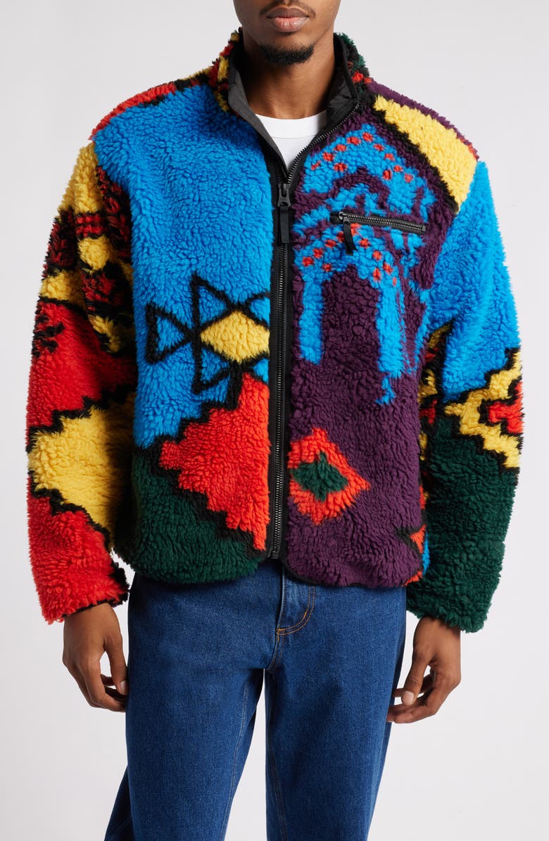 Moroccan Rug Fleece Jacket