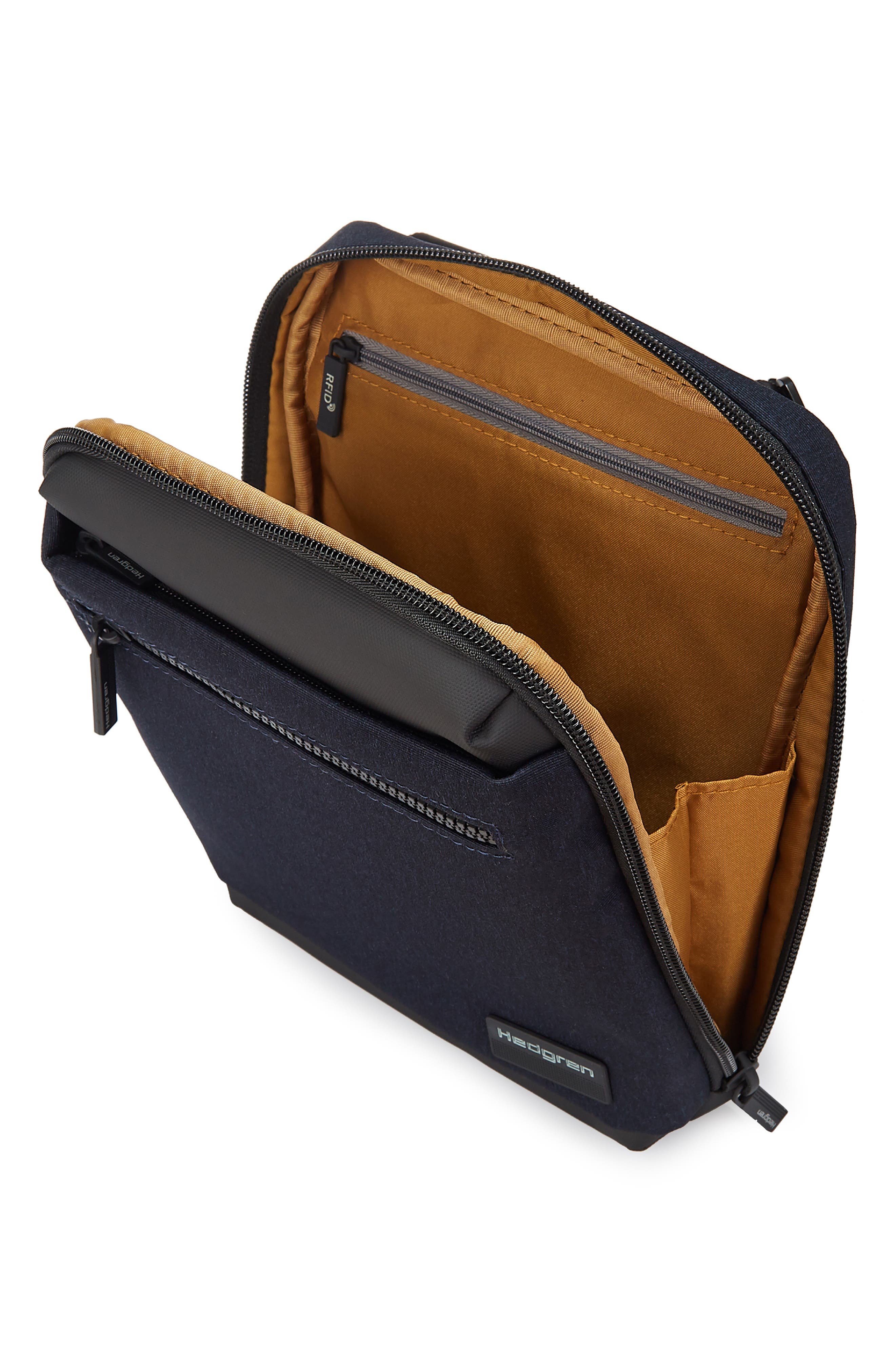 Slim Chip RFID Water Repellent Crossbody Bag, Alternate, color, ELEGANT BLUE