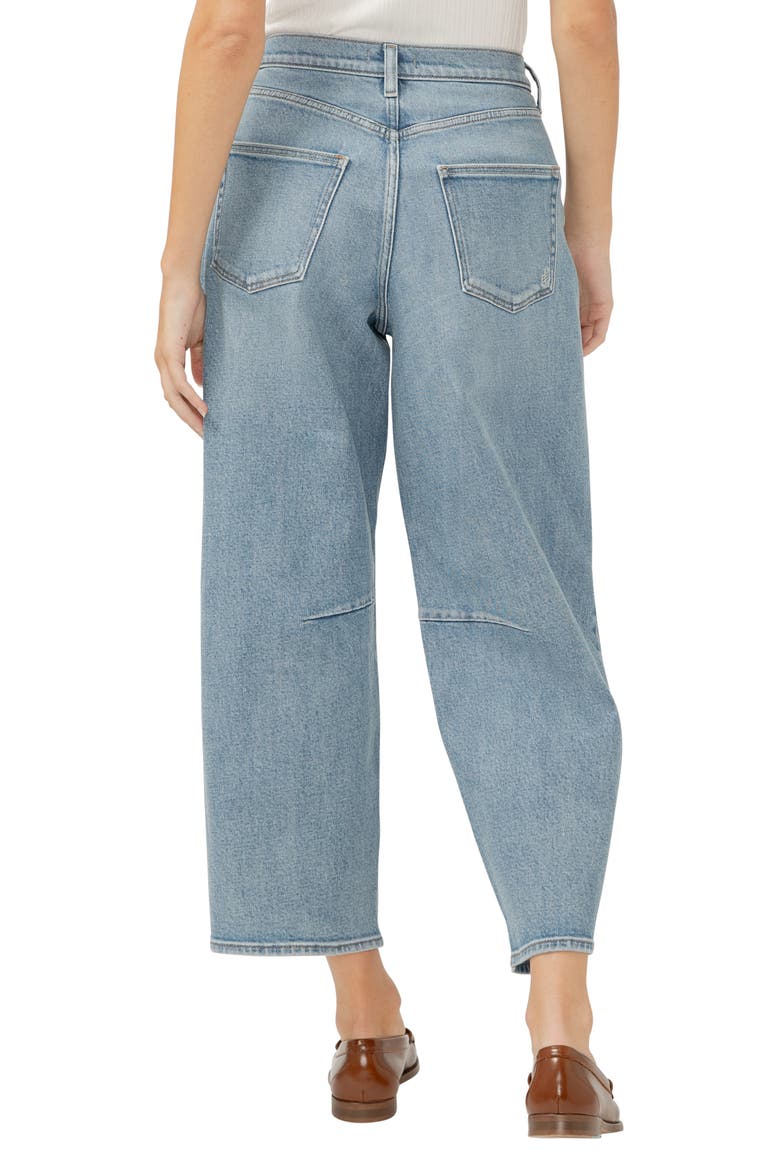 Ankle Barrel Leg Jeans, Alternate, color, INDIGO