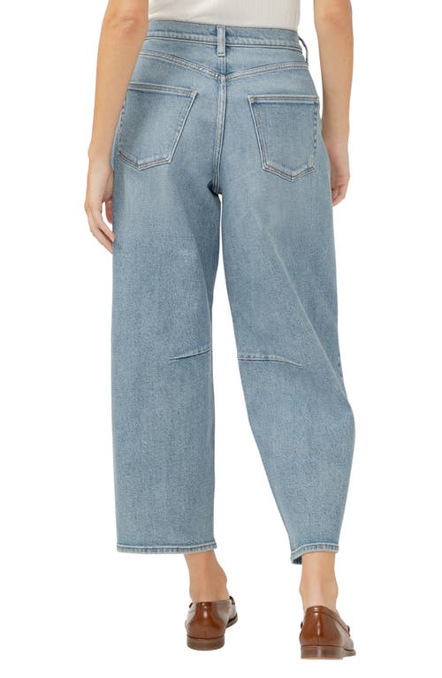 Silver Jeans Co. Ankle Barrel Leg Jeans In Indigo