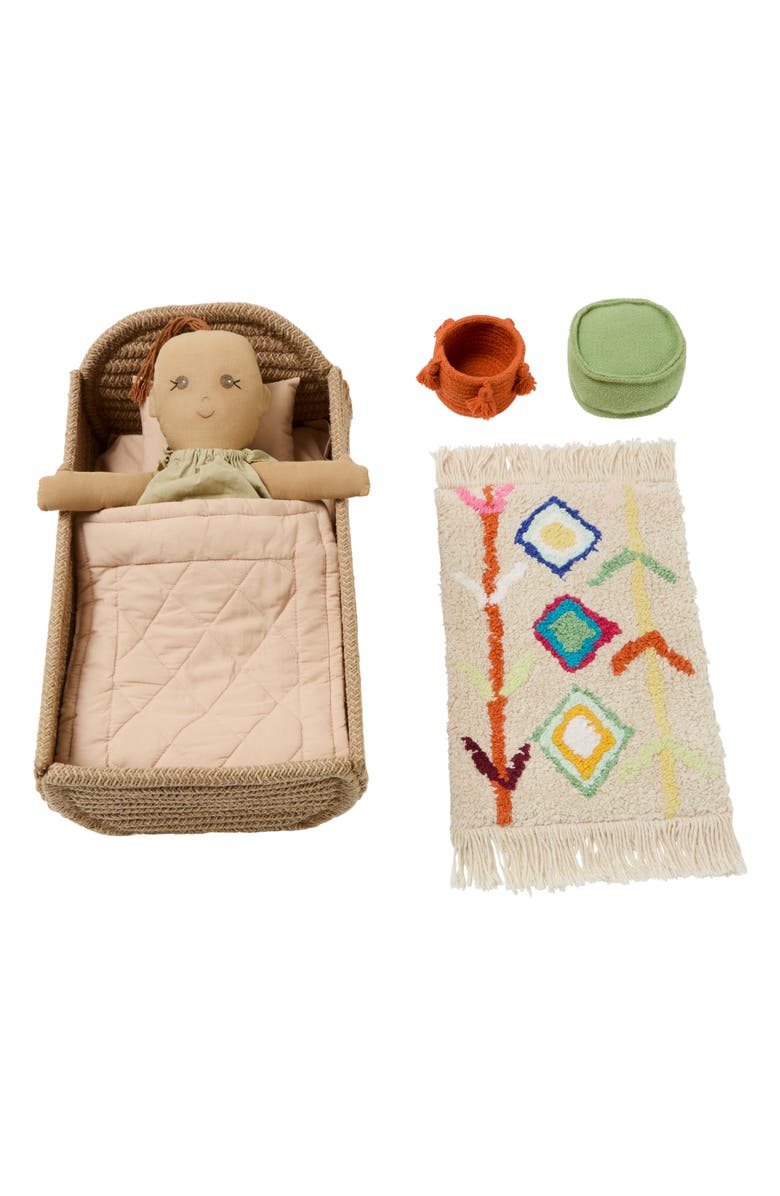 Lorena Canals Mini Lorena Nari Doll Playset, Alternate, color, Multicolor