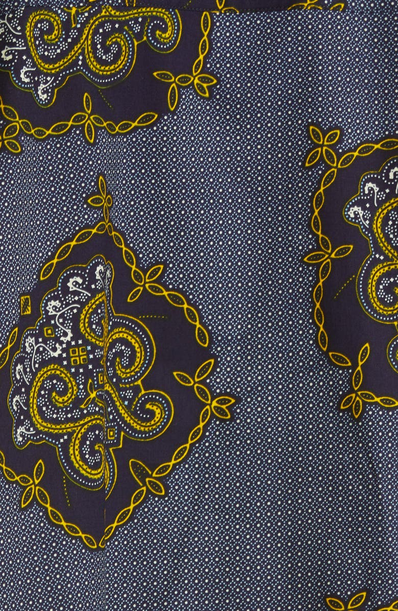 The Oula Company Curator Mix Print Cotton Tunic, Alternate, color, 