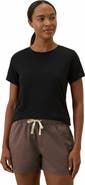 Pact Organic Cotton Luxe Stretch Jersey Slim Tee