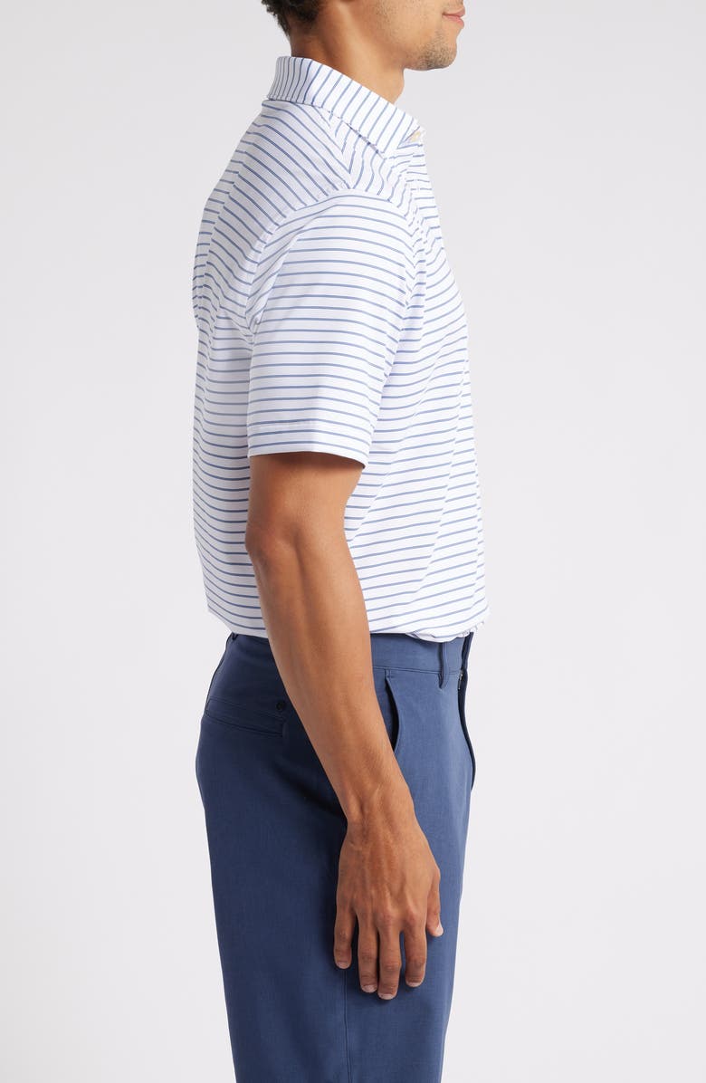 Peter Millar Drum Stripe Performance Golf Polo, Alternate, color, 