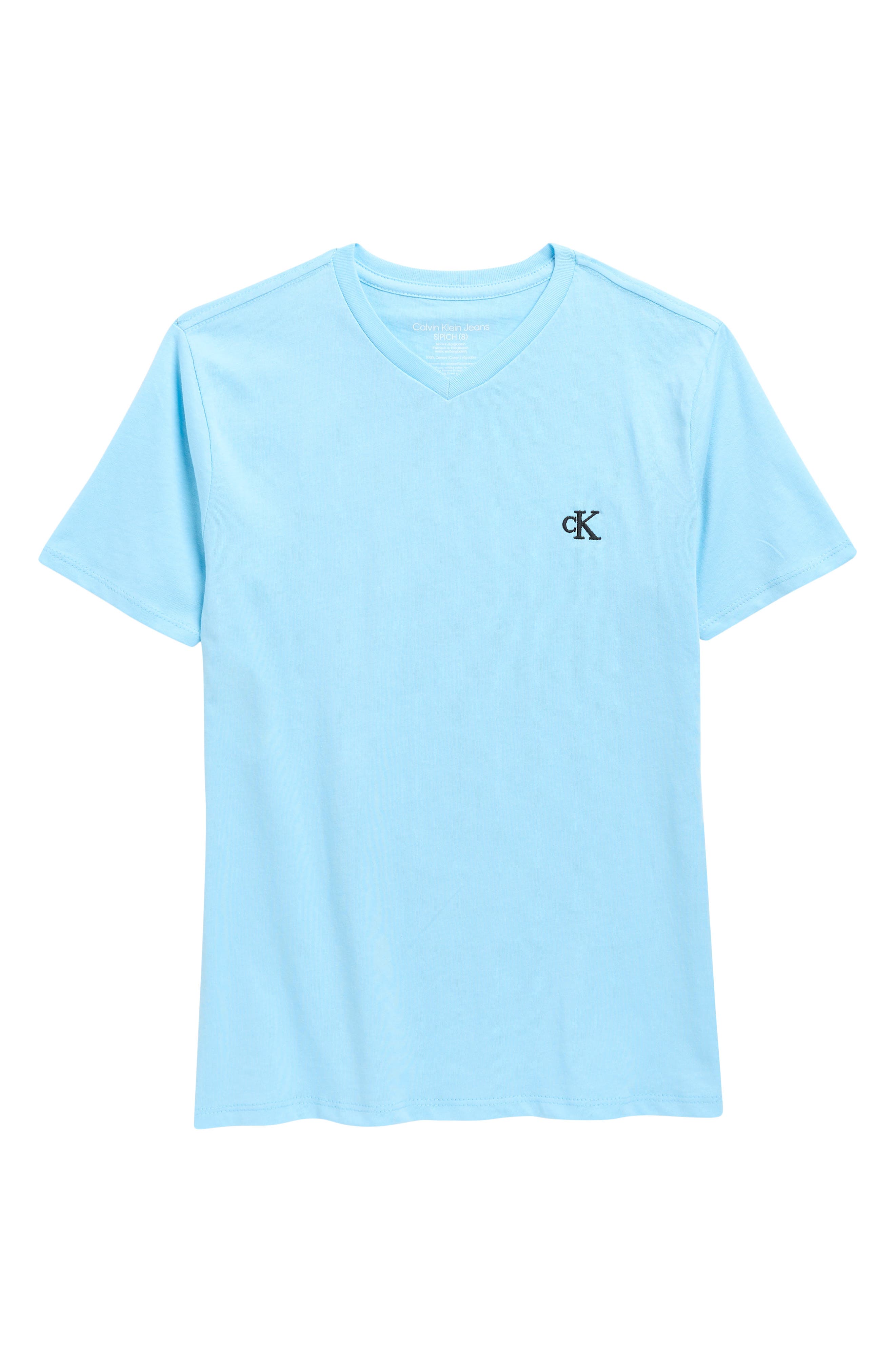 Calvin Klein Kids' Monogram V-Neck T-Shirt